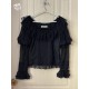 Miss Point Point Garden Short Sleeve Blouse with Extension Sleeves(Reservation/2 Colours/Full Payment Without Shipping)